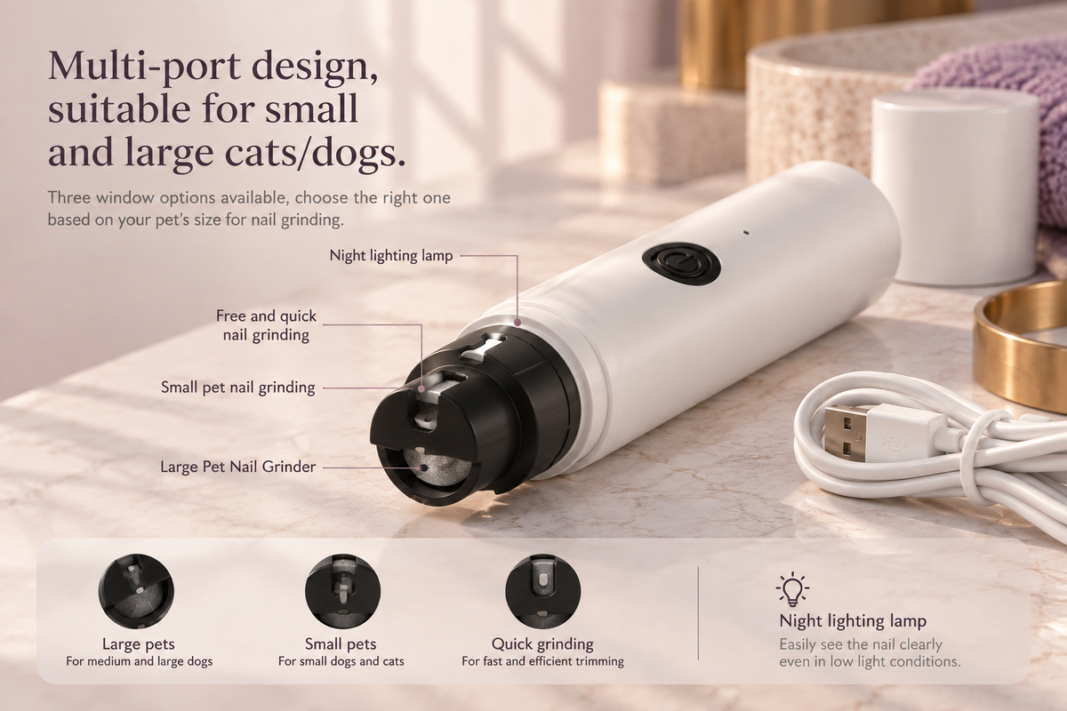 LED Pet Nail Clipper