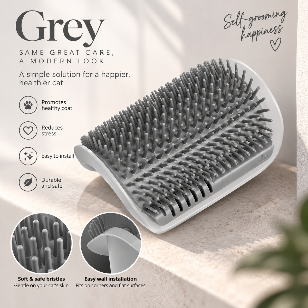 Self-Cleaning Pet Brush